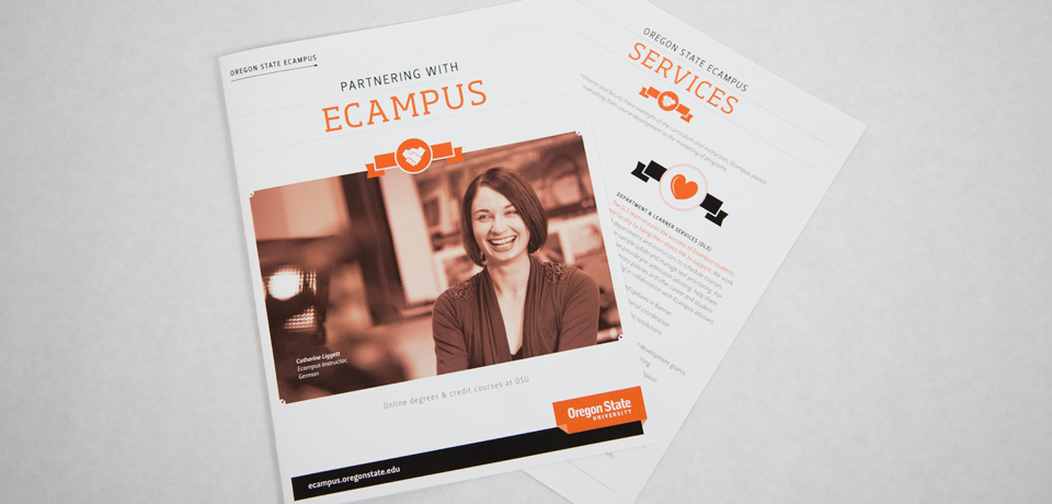 OSU Ecampus faculty brochure