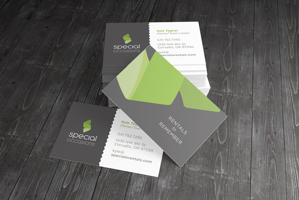 special occasions business cards